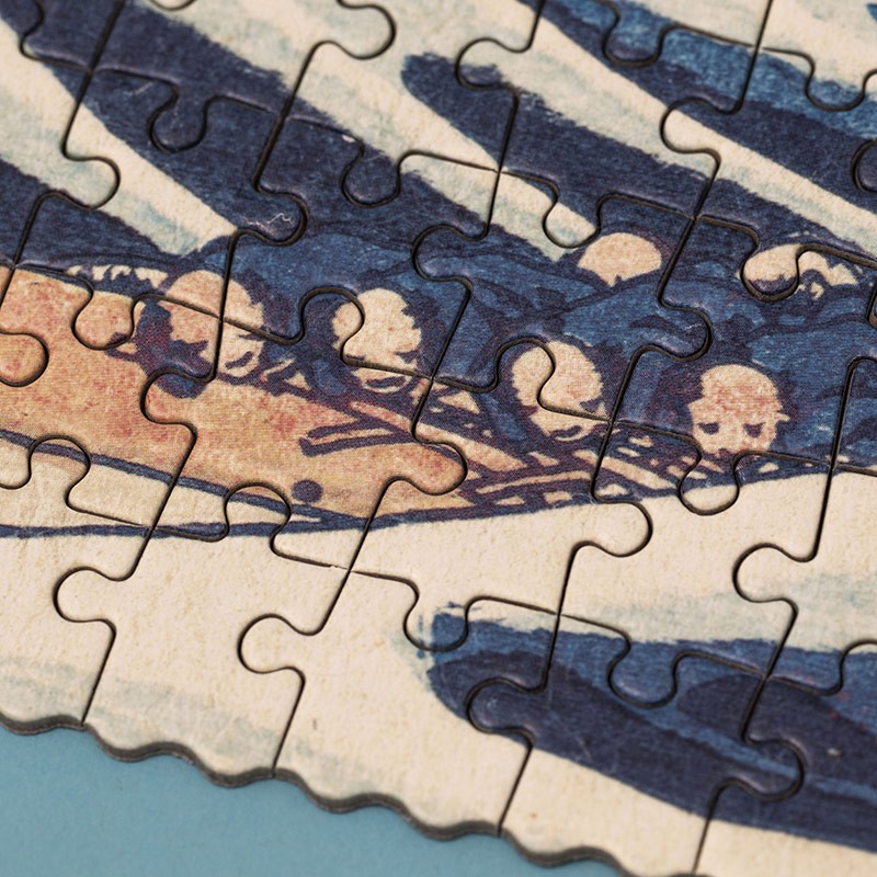 1000 pcs puzzle by Hokusai